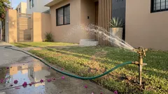 ¿Te usan el jardín de atajo? El aspersor con sensor de movimiento que se volvió viral y desató un debate incómodo