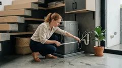 La mayoría la coloca mal: dónde poner la lavadora para evitar vibración, ruido y filtraciones