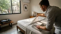 ¿Tender la cama o quitar las sábanas al irte? La etiqueta de huésped que evita malentendidos