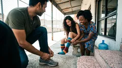 Así se diseñan calcetas personalizadas hasta la rodilla que se ven pro y aguantan el ritmo